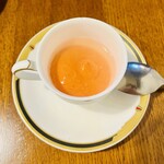 ヒグチ亭 - パプリカのムースはまったりで美味しい