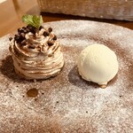 ヒグチ亭 - モンブラン