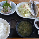 真鶴 魚座 - 料理写真:アジづくし定食（2400円）