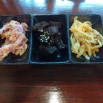 Lab.酒喜屋 - おつまみ3種盛り(500円)