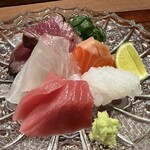 お料理 うち山 - お刺身五種盛り