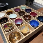 お料理 うち山 - お猪口選べます。