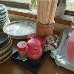 手打うどん 町川 - 卓上