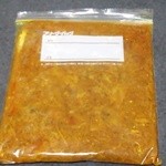 サリサリカリー - カレーはフリーザーバッグに入っています。