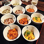 海ぼうず本店 - お通しは好きなものをチョイスできますが、パスも可