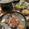 肉屋のハンバーグと炊きたての米