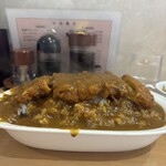 千一家 - かつカレー大盛（追いルーあり）
