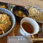 みや村 - 料理写真:おろし蕎麦と小カツ丼セット1,480円