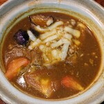 連家 - カレー煮込み。白飯にも合いそう。