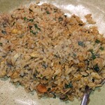 連家 - ガーリックチャーハン。個人的には、もっとニンニク感が強くてもＯＫ