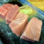 庶民 四条大宮店 - 絶品〜。地中海産の本マグロ。