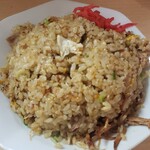 ラーメン たぬき屋 - （※写真5）炒飯（並）（真上から）