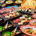 すし土風炉 - 料理写真:土風炉7000円