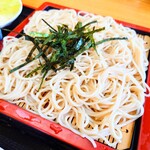 やぶ善 - "蕎麦湯"で〆めることができる、"ざるそば"をセレクト。