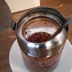 タケヤ食堂 - 自家製ラー油(2014・11)