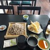十割蕎麦あおい - 天せいろ　蕎麦大盛