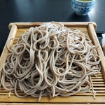 十割蕎麦あおい - 冷やしバッチリ　腰強靭　水切りしっかり　汁は創味の汁的な万人受けタイプ