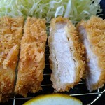 とんかつ専門店 かつ一 - ロースかつ定食