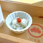 酒楽亭 空庵 - 梨のシラスおろし