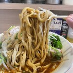 麺屋 味方 - かなりの極太オーション麺は食べ応え抜群‼️450gは破壊力抜群‼️