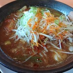 幸楽苑 - 和風カレーラーメン+千切りネギ