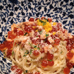 和音 - いくらと鮭の冷製パスタ