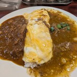 327743801 - ハーフ&ハーフ、おむごはん