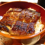 うなぎの中庄 - 蒸さない地焼き