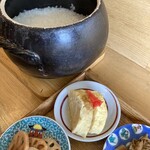 おともトごはん おかもト食堂 - おとそ3種