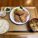 食堂 ナーチュア - 料理写真:スパイスからあげ定食