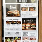ザ ブッチャー - メニュー看板