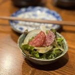 あぶり 清水 - お通し　400円