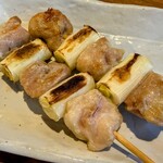 イザカヤ 山角 - 串:ねぎま