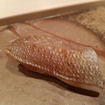 鮨 銀座 おのでら - カスゴダイ