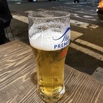 焼肉とかすうどん 龍の巣 - 生ビール