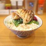 しののめヌードル - カマスのタレ焼きごはん