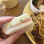 ハッピーエンド - サンドイッチもワンプレートに