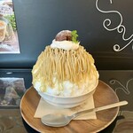 氷屋cafe 旬果 - 料理写真:見た目100点、美味しさ200点❗️