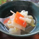 きっ茶 花々 - 野菜スープ