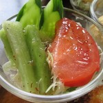 きっ茶 花々 - フレッシュなサラダ