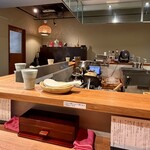 ジャパニーズ ラーメン 五感 - 店内