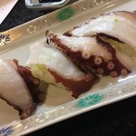 和食と地酒の店 うり坊 - H.26.11.20.夜 タコにぎり