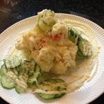 和食と地酒の店 うり坊 - H.26.11.20.夜 ポテトサラダ