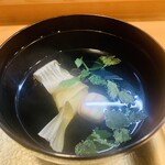 みわ屋 - お吸い物