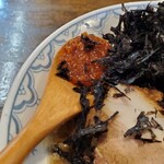 らぁめん優雅 - 辛味噌付き