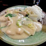 練翠 - 鶏クリーム飯　1150円