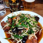 中華太朗 - ㊺レバニラ炒め　(900円)