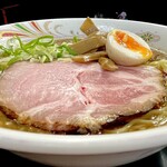 練翠 - 魚粉こくまろらーめん（醤油）　900円