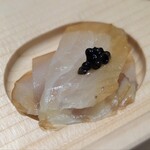 手巻き YAMAMOTO - スモーク蝶鮫のキャビアのせ