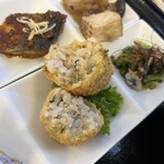 わ楽 - サバ飯コロッケ　断面